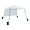 White, variant on WDZS Pop Up Canopy Tent with Backpack, 10x10 Base Portable Easy One Person Setup Folding Shelter Compact Lightweight Slant Leg Canopy with 1 Sidewall, 8x8 Top, White