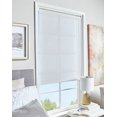 thumbnail image 1 of Curtainworks Glitter Window Shade, 47" W x 64" L, White, 1 of 10