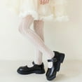 thumbnail image 4 of BRGZLK Girls Lace Stockings Summer Thin Hollowed Fishnet Stockings for Dance Beige 0-4 Years, 4 of 4