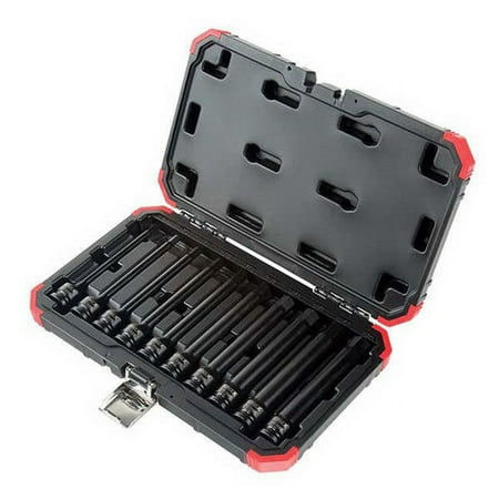 UPC: 0613364158043 | Sunex Tools SUU-2638L 0.5 in. Drive SAE Impact Hex Driver Set