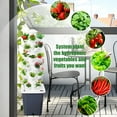 thumbnail image 2 of AOJA Hydroponic Growing Tower with 10L Tank, 6 Layers 30 Plants Indoor Hydroponics Growing System, Soilless Cultivation Herbs Fruits Vegetables Vertical Planter Tower Garden Kit, 2 of 5