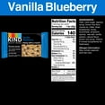 thumbnail image 2 of KIND Healthy Grains Gluten Free Vanilla Blueberry Snack Bars, 1.2 oz, 5 Count Box, 2 of 7