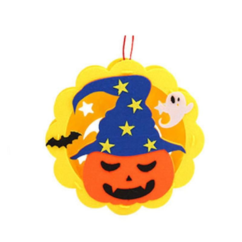 ZENTREE DIY Pumpkin Lantern Craft Kit for Children Handheld Jack O