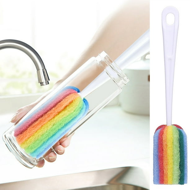 Dengjunhu 5Pcs Long Bottle Brush Cleaner Bottle Cleaning Brush Water