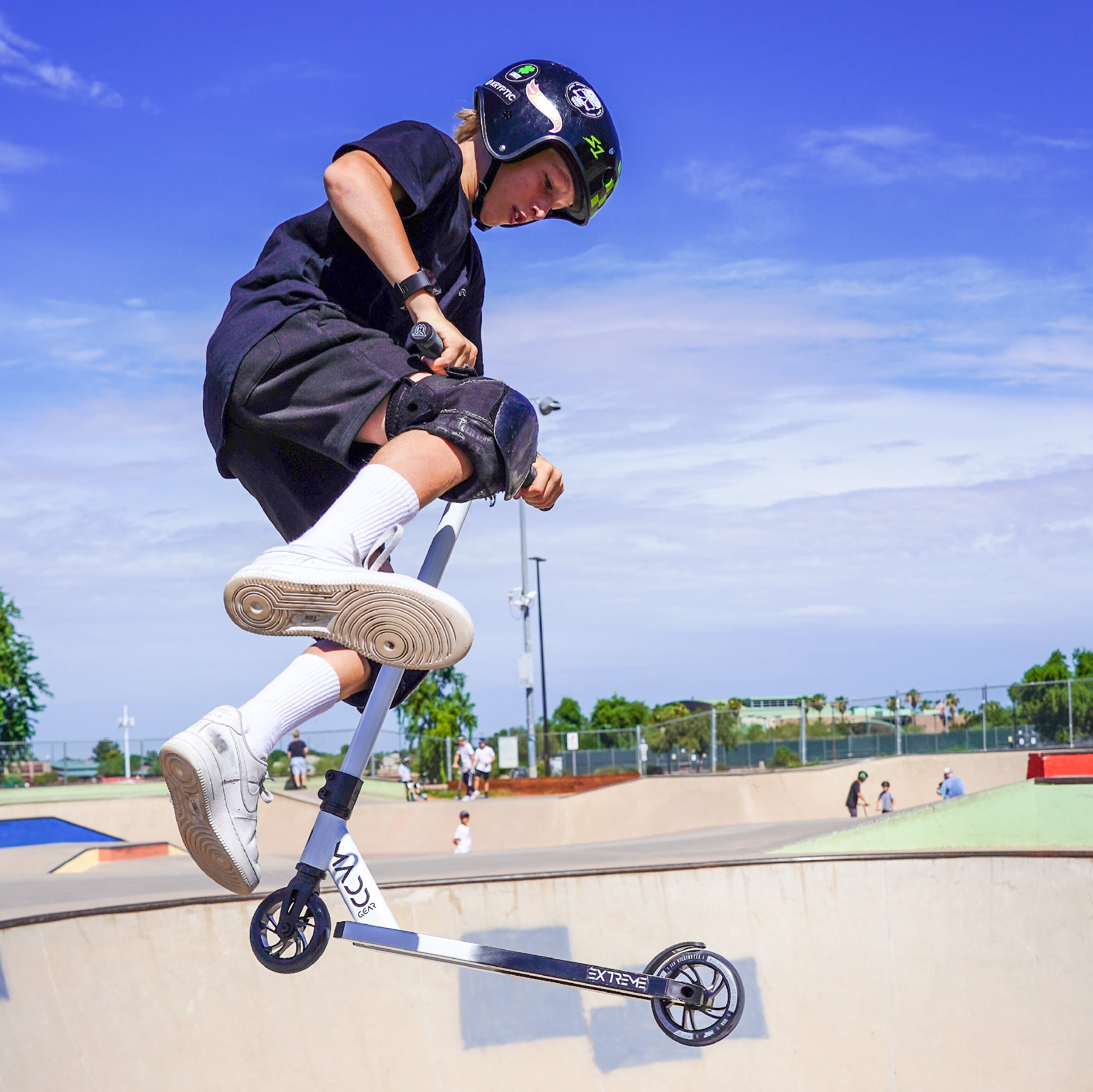 Madd Gear Renegade Extreme 20" x 5" Pro Scooter - Extreme Black- For Ages 8+ Unisex
