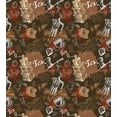 thumbnail image 2 of Ambesonne Modern Duvet Cover Sets, European Coffee Culture, 2-Twin, Caramel Brown Redwood, 2 of 2