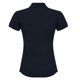 thumbnail image 2 of Henbury- Polo ajustado Coolplus® para mujer (Azul marino), 2 of 2