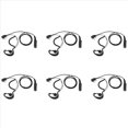 thumbnail image 1 of 6X PTT MIC G Forma Auricular Auricular para Sepura STP8000 Walkie Talkie Equipo de Radio-Hf Transceiver C1035A, 1 of 5