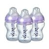Tommee Tippee Decorated Advanced Anti-Colic Bottles, Breast-Like Slow Flow Nipple, Heat-Sensing Technology, BPA-Free - 9 Ounce, 3 Count
