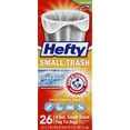 thumbnail image 2 of Hefty  Arm & Hammer  4 gal. Trash Bags  Flap Tie  26 pk, 2 of 2