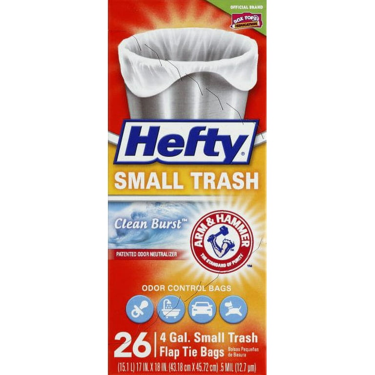 Hefty Ocean Water Trash Bag - Small - 52ct