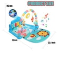 JoyStone Baby Gym Projection Play Mat , Kick and Play Piano Gym