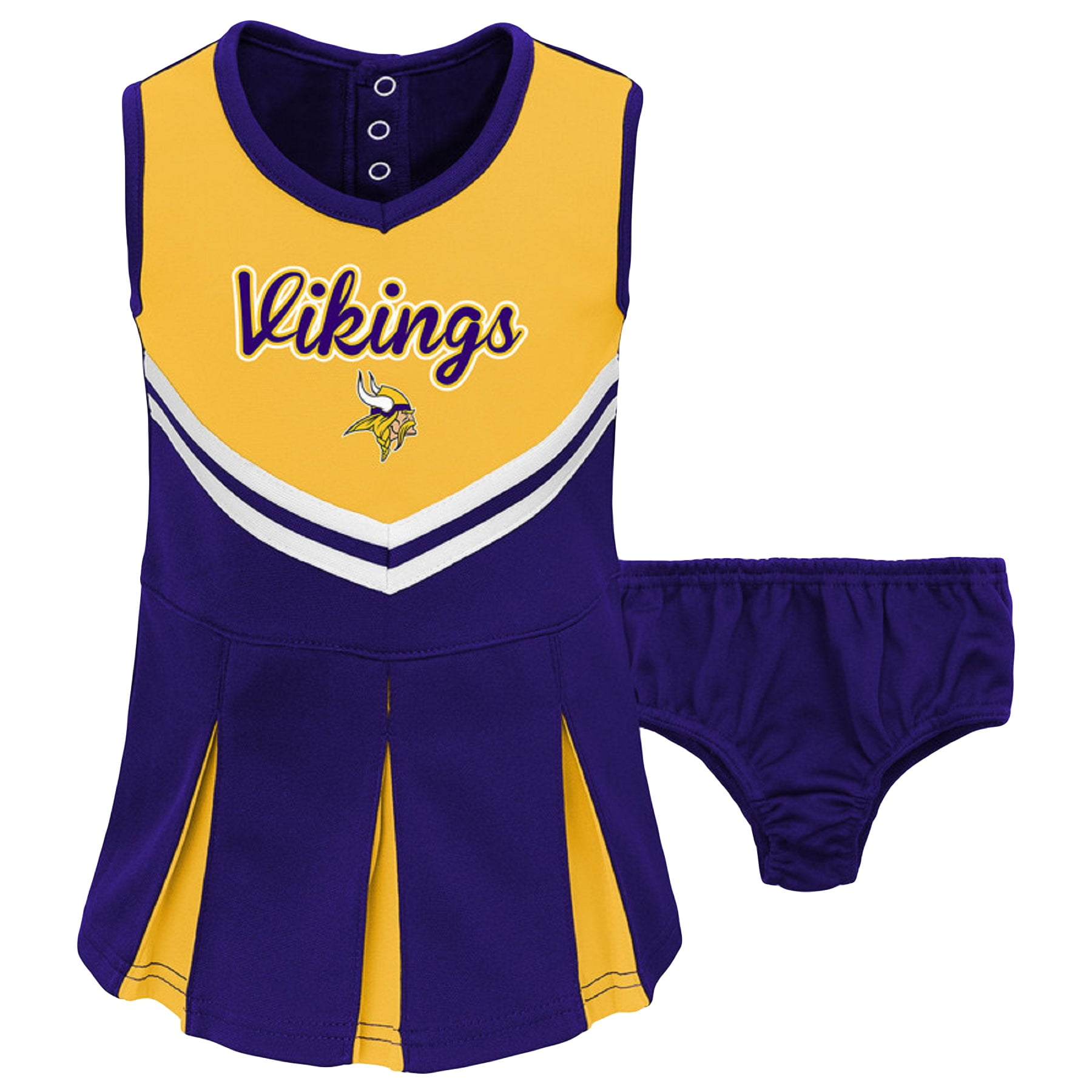 baby vikings cheerleader outfit