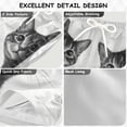 thumbnail image 2 of FORMRS Boys Swim Trunks Quick Dry Mesh Liner Boardshorts Sizes XS-XL, Black Cute Cat, 2 of 7