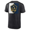 thumbnail image 3 of Men's Fanatics Heather Charcoal LA Galaxy Iconic Blocked-Out T-Shirt, 3 of 3