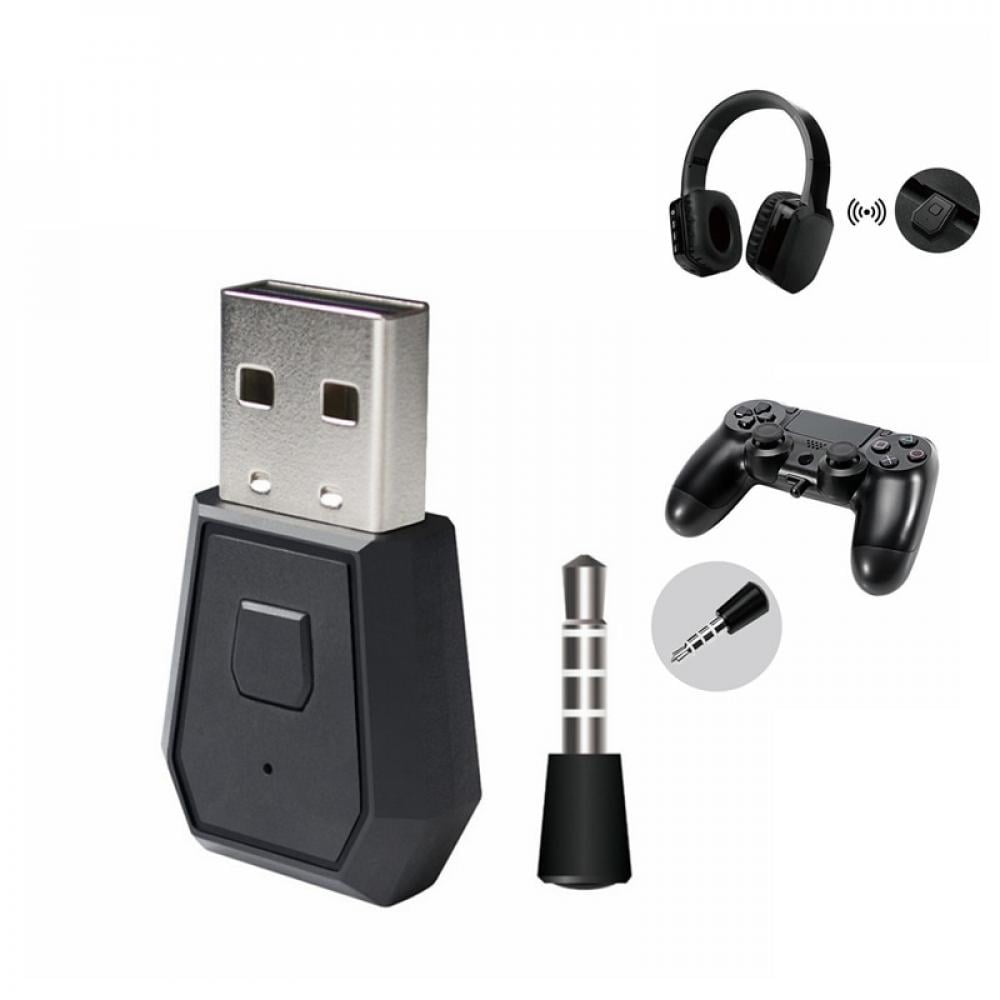 3.5mm Bluetooth 4.0 EDR USB Dongle Adapter for PS4 Stable Performance Headsets 