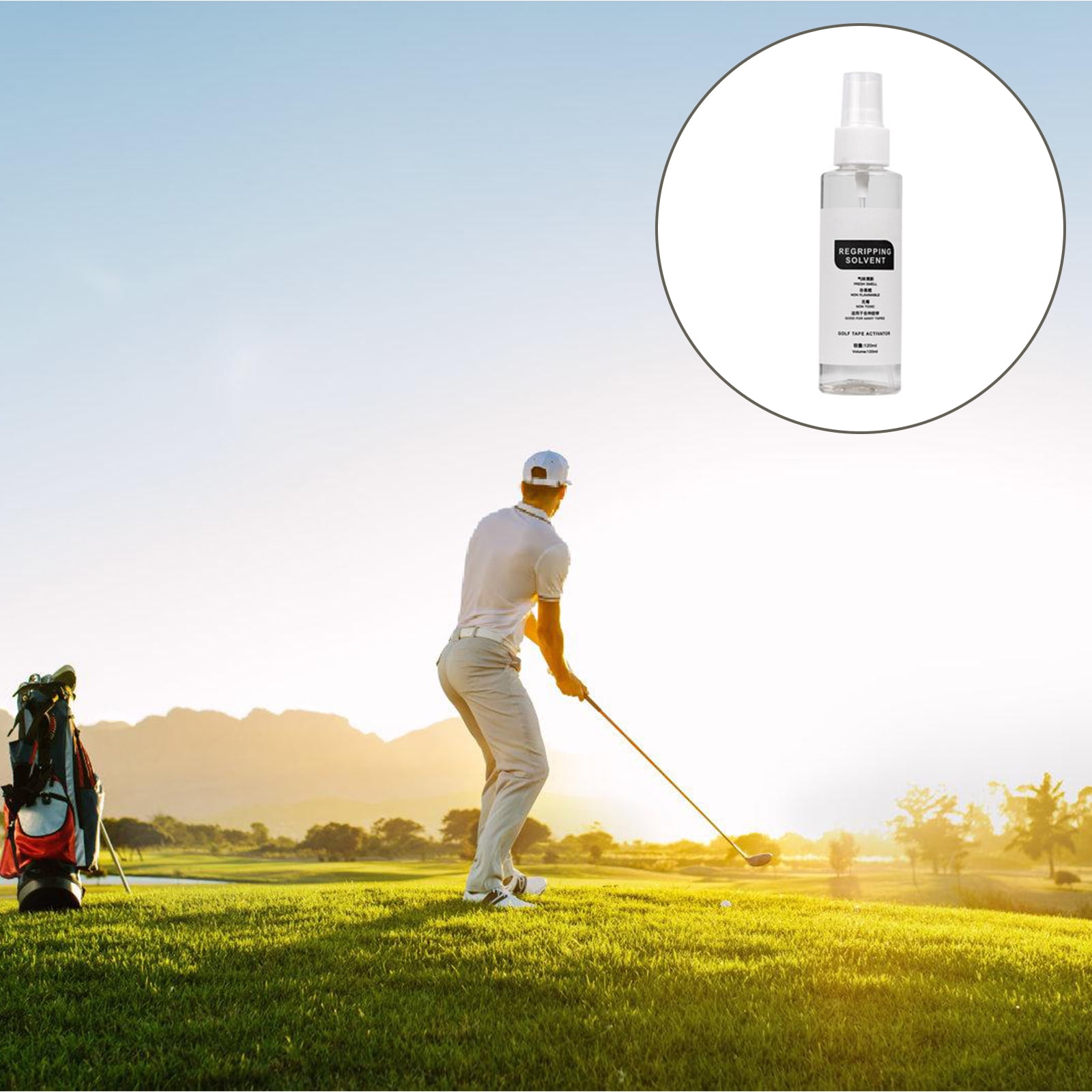 Professional Strength Golfs Grip Solvent Quickly Installation Golfs Grip Solvent for Durability Hold