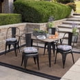 thumbnail image 5 of ARDEN Outdoor Bistro Seat Cushion (4 Pack) 15 inch, Clark Blue, 5 of 9