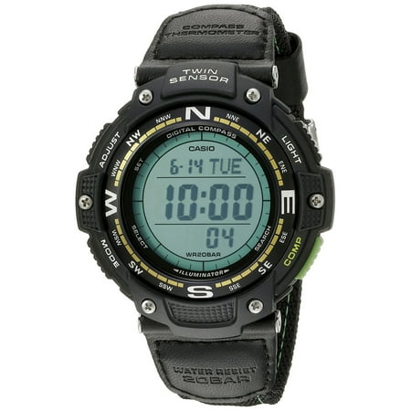 casio men's twin sensor compass watch