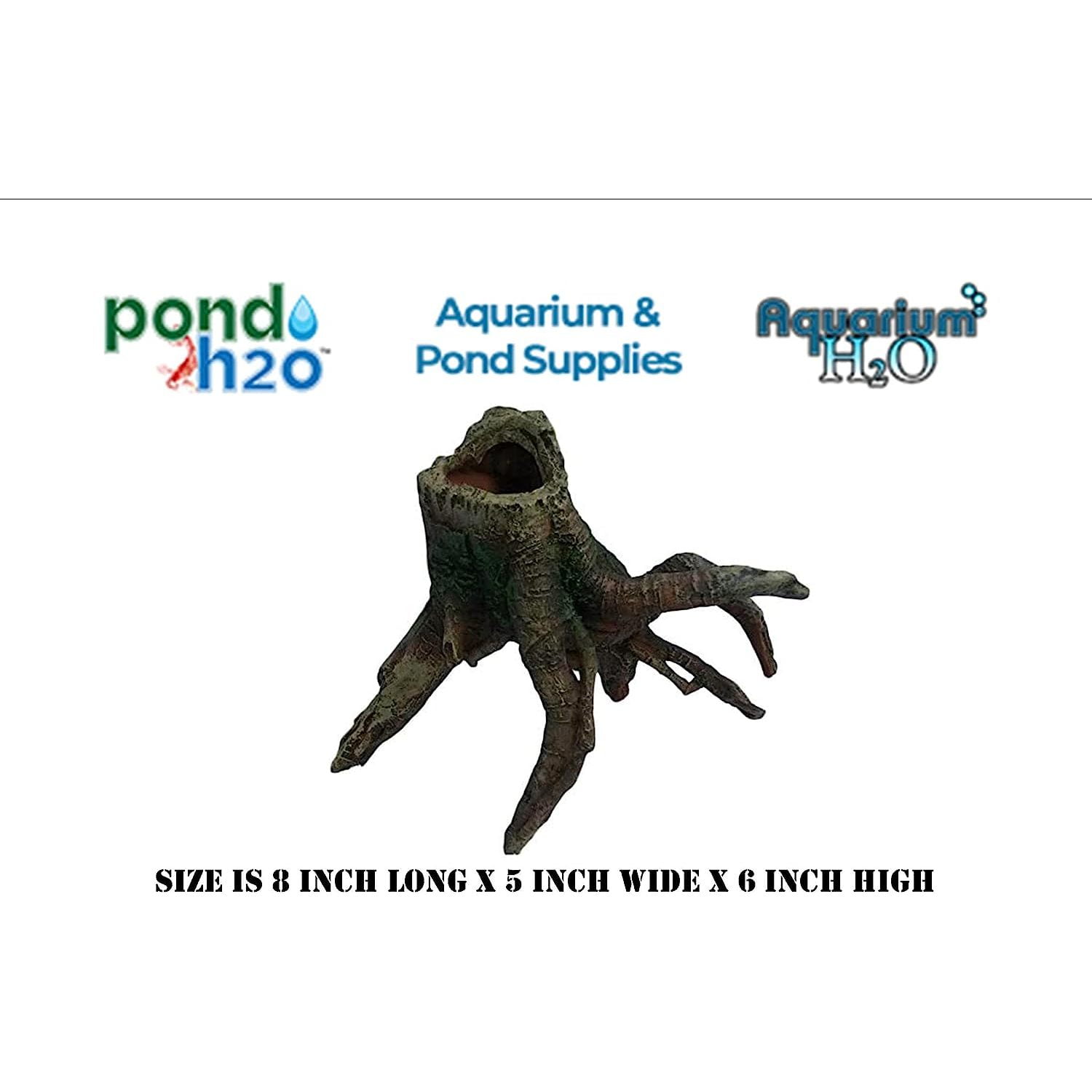 Tree Trunk Root Aquarium Ornament, Artificial Resin Driftwood Fish Tank Decoration, Aquascape