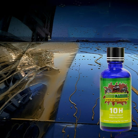 Tgbvmt Ceramic Car Coating Kit 10H Nano Ceramic Car Paint Coating High Gloss Automotive Crystal Plating Solution Scratch Resistance Hydrophobic UV Protection for Car Exterior Paint Care Accessories