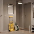 thumbnail image 6 of Folding Hand Truck with Telescoping Handle and Wheels, Portable Foldable Dolly Cart for Moving Boxes, Groceries, Camping, and Courier Delivery, 6 of 6