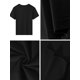 thumbnail image 3 of Camiseta rosa para niña "¡Ha sido un kínder largo, ha sido divertido! ¡Cuidado, 1.er grado, allá voy!" - Camiseta informal de verano con cuello redondo y diseño de birrete de manzana, perfecta para, 3 of 7
