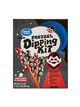 Great Value Halloween Pretzel Dipping Kit, 21.5 oz