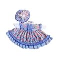 thumbnail image 4 of Falda de ganso linda con sombrero Ropa de ganso de césped Traje de ganso de porche Disfraz de ganso Azul, 4 of 9
