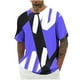 thumbnail image 2 of Tops para hombre, blusas y camisas de cuello redondo y manga corta para hombre, blusas casuales de moda para hombre, blusas deportivas de cuello redondo y manga corta, blusas de poliéster para hombre, 2 of 4