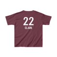 thumbnail image 2 of The Goat Caitlin Clark 22 for Women's Basketball Fan Gift Kids Cotton Tee, 2 of 2