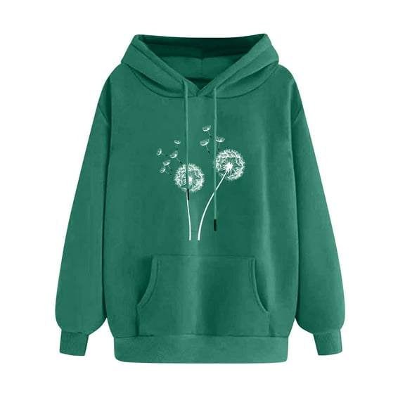 Oalirro Hearts Graphic Print Hoodies for Women Crew Neck 2024 NewValentine's Day PulloverArmy Green,XXL
