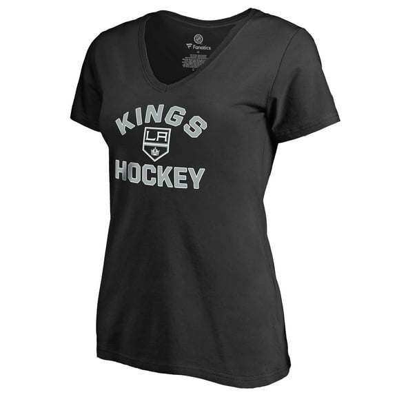 Women's Black Los Angeles Kings Overtime T-Shirt