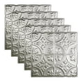 thumbnail image 1 of Great Lakes Tin Jamestown Clear 2ft x 2ft Nail Up Ceiling Tiles (5 Pack), 1 of 6