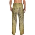 thumbnail image 3 of Daiia Vintage Map Women's Sleep Pant with Pockets and Drawstring,Pajama Pants-XX-Large, 3 of 9