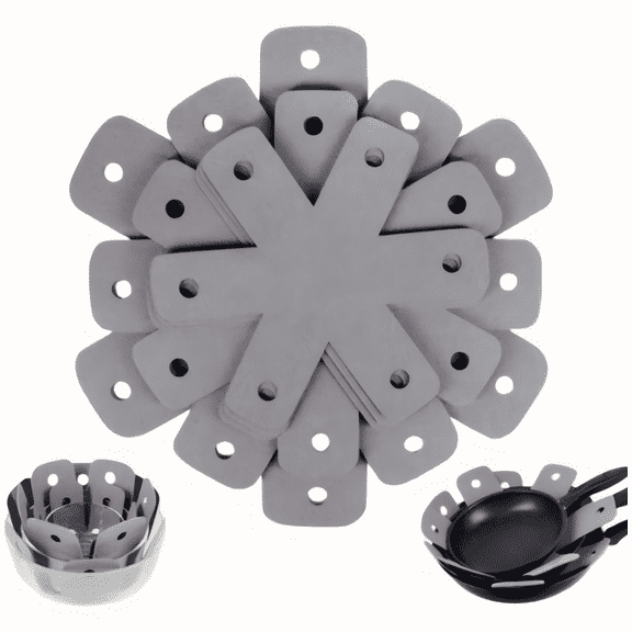 shihaoyuan Pan Protector with Stars Felt Trivets 12 Count