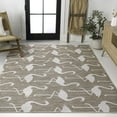 thumbnail image 4 of JONATHAN Y TUSCAN SUN 4 x 6 Area Rug, Liana Coastal Flamingos Two-Tone - Beige/White, TSN401A-4, 4 of 7