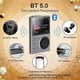 thumbnail image 3 of HiFi MP3 Player Bluetooth 5.0 Lossless Audio Player Digital Music Player Portable Audio Player Build in 16G Card, 3 of 5