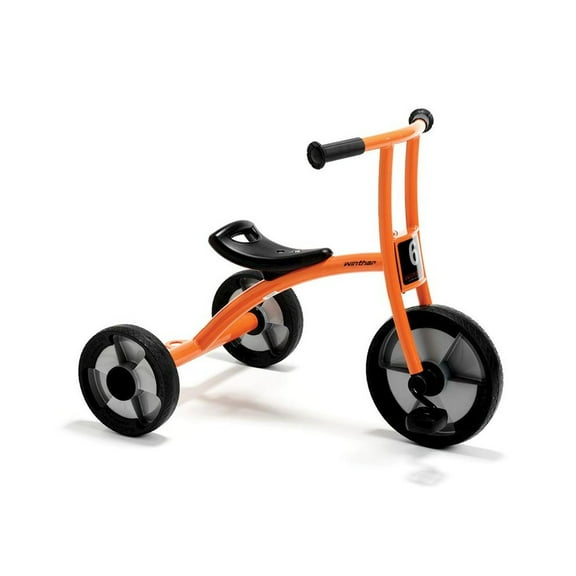 Winther Circleline Tricycle, Medium, 31"L x 20 1/2"W x 24 1/2"H, Orange