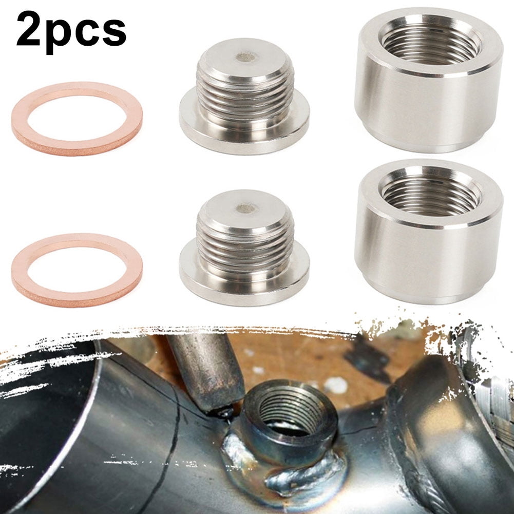 Adaptador Sensor O2 M18x1.5 Tapón Tuerca Acero Inoxidable Tapón Sensor ...