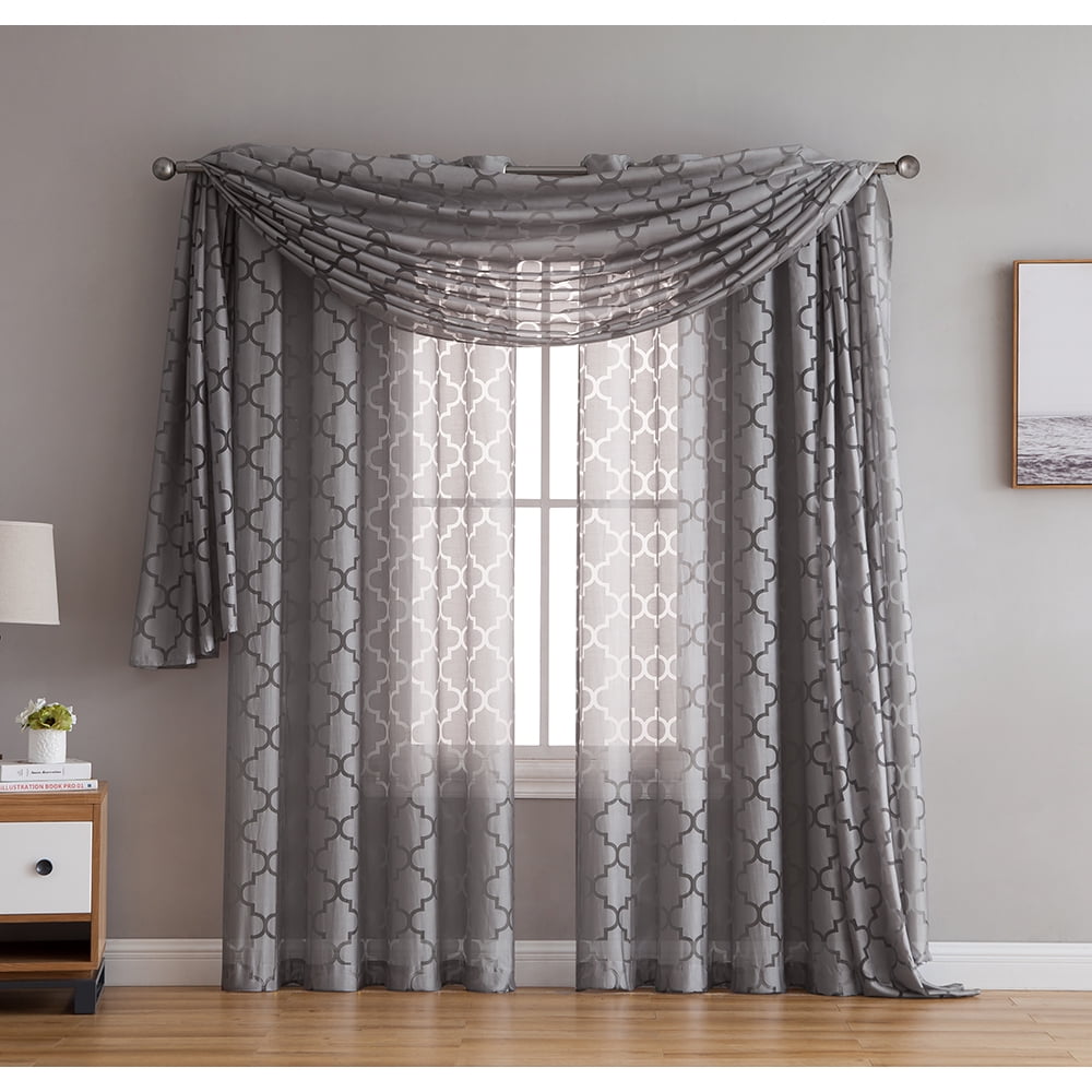 216 inch window scarf Clearance