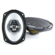 6" x 9" 3-Ways Coaxial Oval Car Speakers with 800W Max Power - KFC-6966S