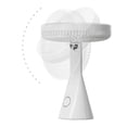thumbnail image 3 of Ventilador de escritorio Recargable por USB 3 velocidades Ajustable 90  degree Inclinable hacia arriba Ventilador de pequeño personal portátil para, 3 of 9