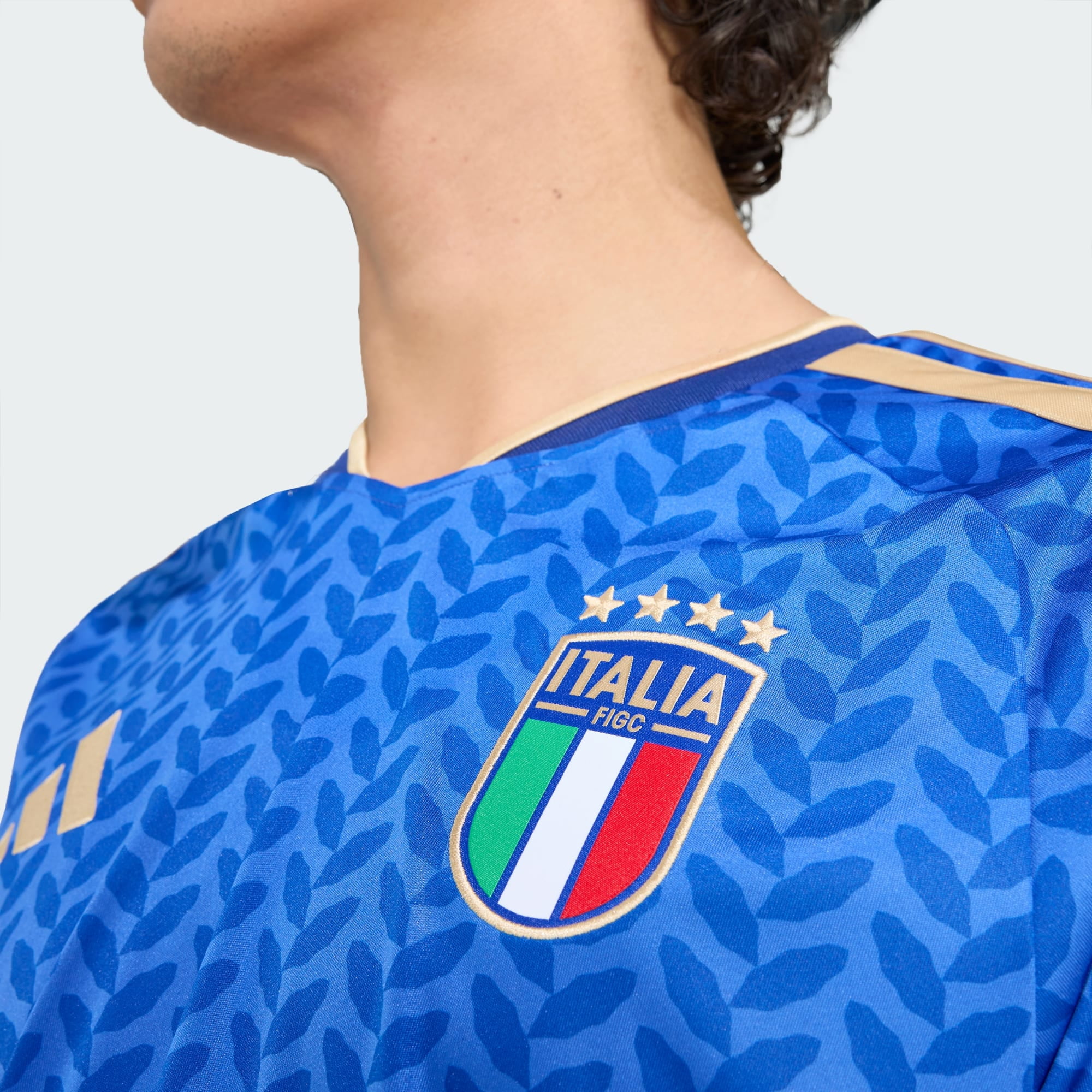 adidas Italy Home Men's Stadium Soccer Jersey 26/27