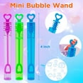 thumbnail image 3 of Adeeing 28 Packs Valentines Day Gift Cards with Mini Bubble Wands for Kids Valentine Party Favor Toys, Valentine's Classroom Exchange, 3 of 8
