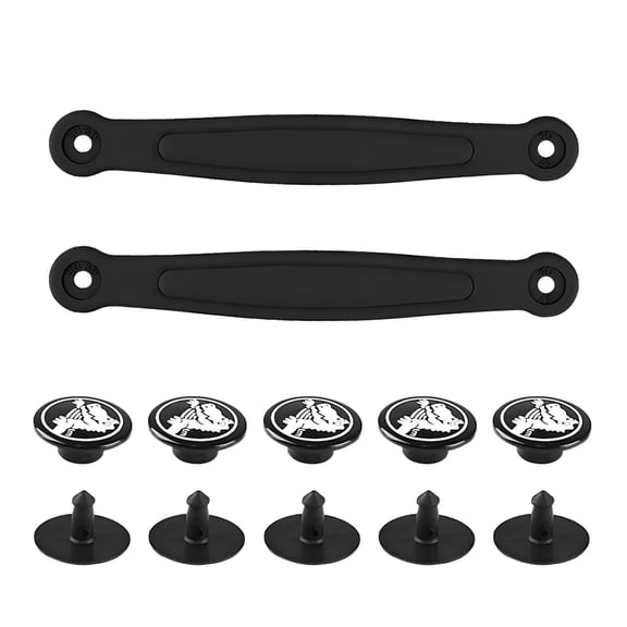 TELOLY 1 Pair Heel Straps with Rivets Replacement Part for Clogs Sandals, Men and Women Beach Shoe Accessories