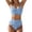 Sky Blue, variant on Xijirk Tankini Swimsuits for Women,Two Piece Swimwear U Neck High Waist Tankini Sets Adjustable Strap Bathing Suits Tummy Control Quick Dry Swimwear,Swimsuit for Women,L,Blue