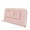 Pink, variant on Women's Bow Front PU Leather Zip Around Wallet
