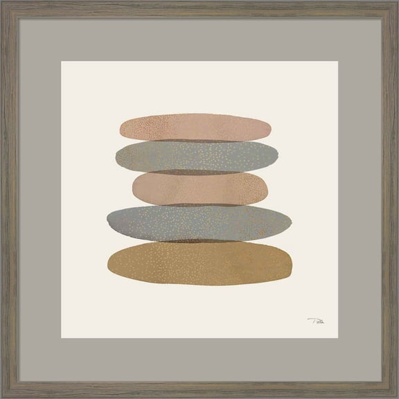 Great Art Now Pastel Path II by Pela, Framed Wall Art, 17W x 17H