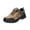 Coffee, variant on Mens Coffee Lightweight PU Faux Leather Hiking Shoes Water-Resistant Outdoor Trail Sneakers for Men,Size 8